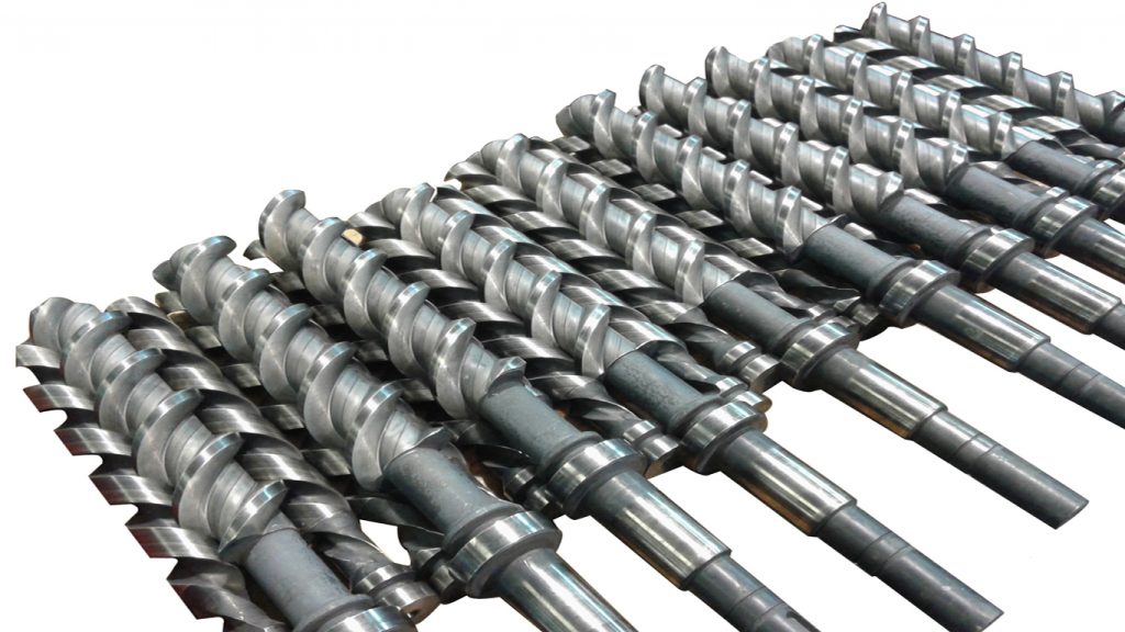 Hardened carbon steel screws